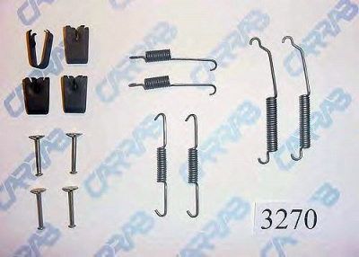 CARRAB BRAKE PARTS 3270 -  Комплектующие, тормозная колодка